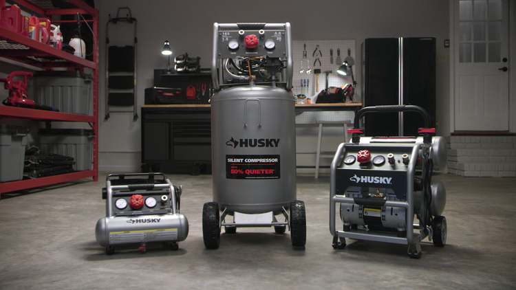 Husky Silent Compressor — Commercial